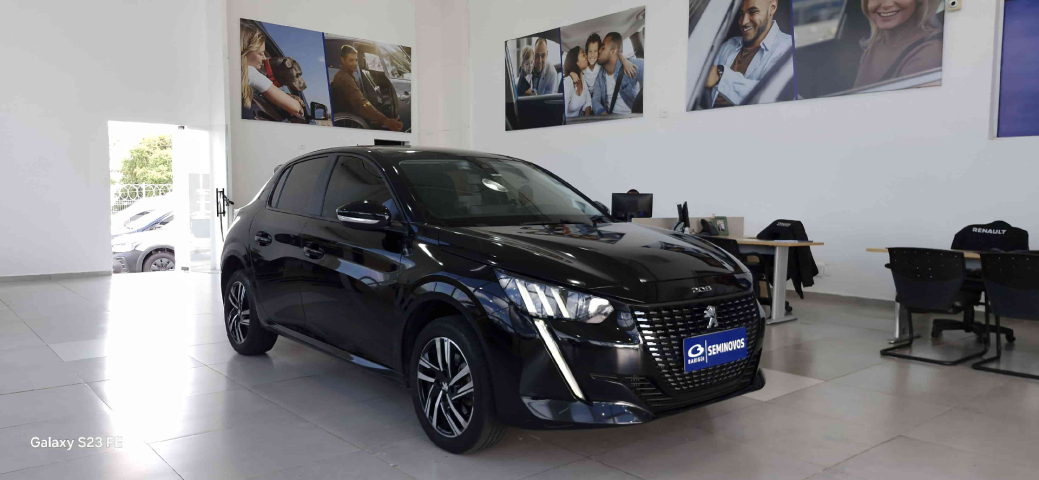 peugeot 208 1.0 turbo 200 flex griffe cvt 4p automatico 20241