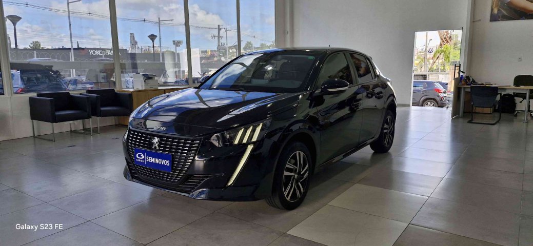 peugeot 208 1.0 turbo 200 flex griffe cvt 4p automatico 20243