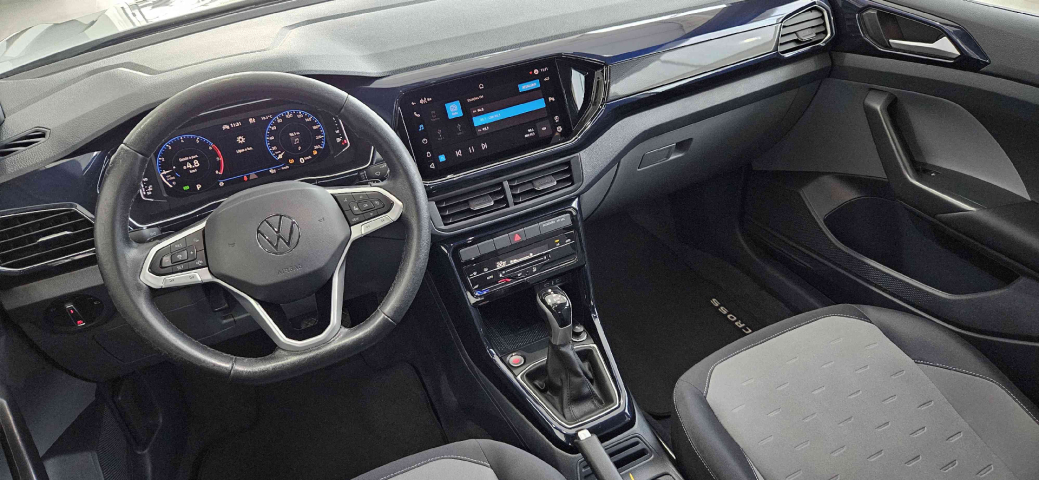 volkswagen t-cross 1.0 200 tsi total flex comfortline automatico 4p 202314