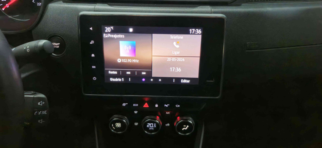 renault duster 1.6 16v sce flex iconic x-tronic 4p automatico 202213