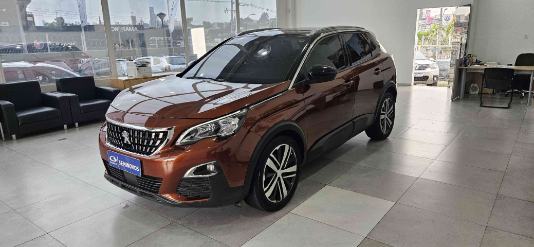 peugeot 3008 1.6 allure thp 16v gasolina 4p automatico 20203