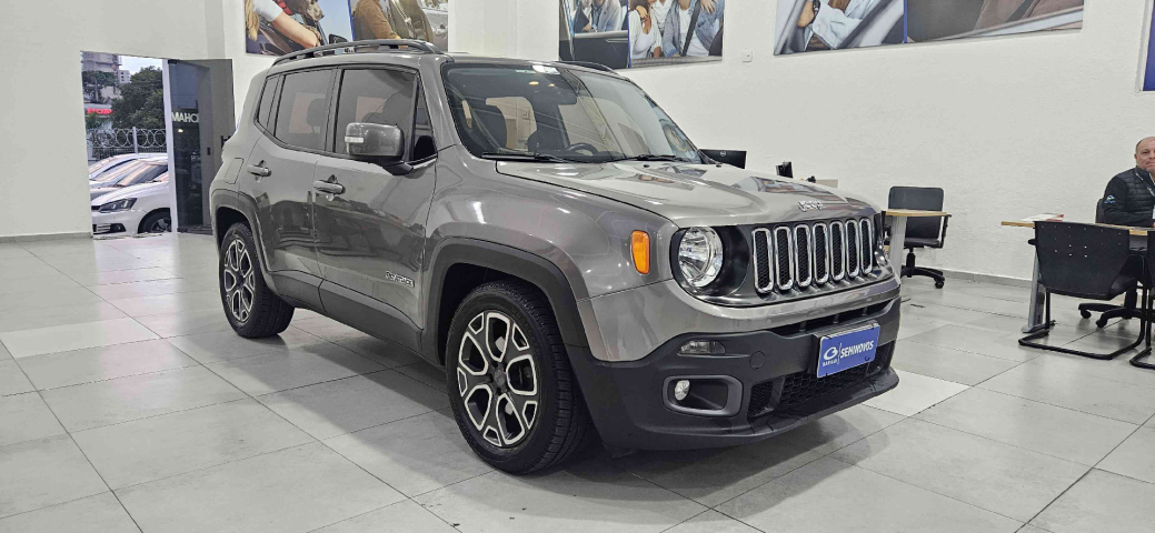 jeep renegade 1.8 16v flex longitude 4p automatico 20181