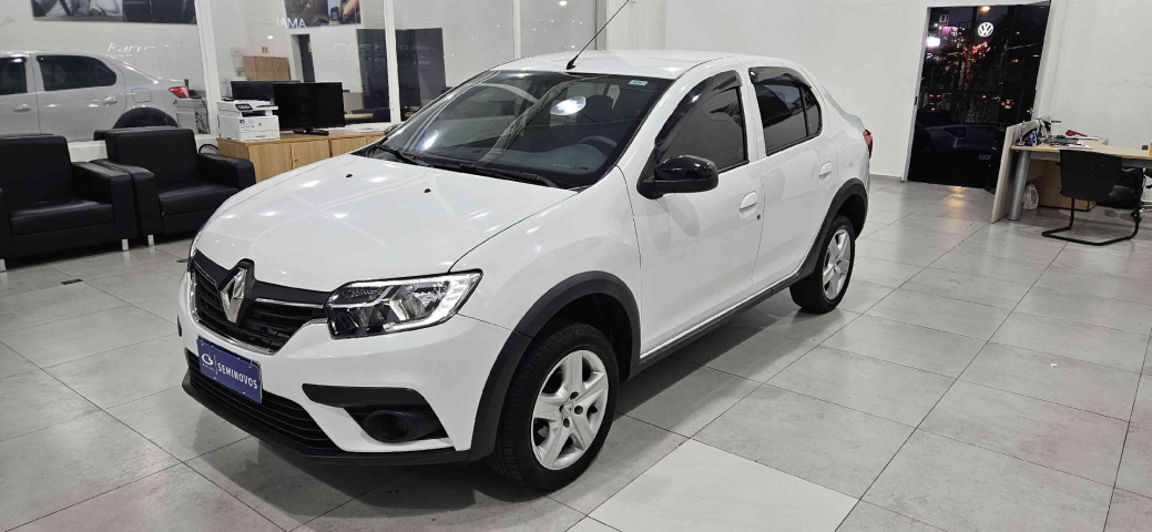 renault logan 1.6 16v sce flex zen x-tronic 4p automatico 20223