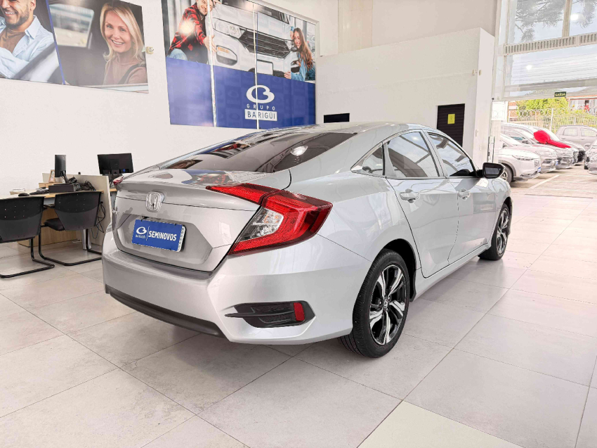 Honda Civic 2.0 16V Flexone Ex 4P Cvt Flex Automatico 2017 8