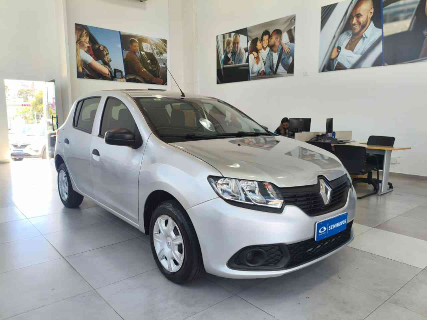 renault sandero 1.0 authentique 16v flex 4p manual 20161