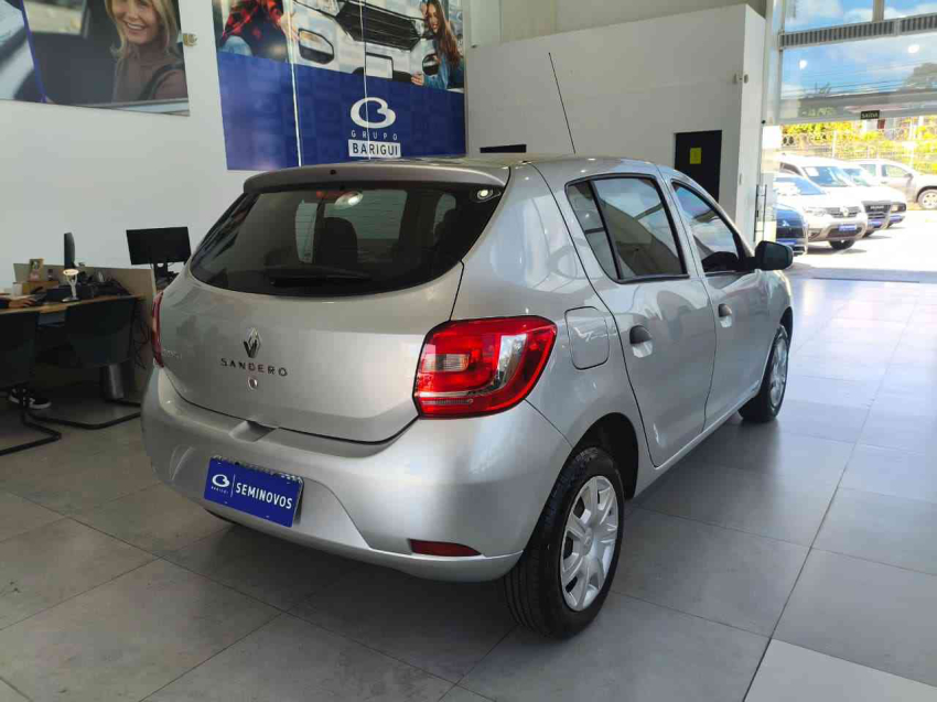 renault sandero 1.0 authentique 16v flex 4p manual 20167