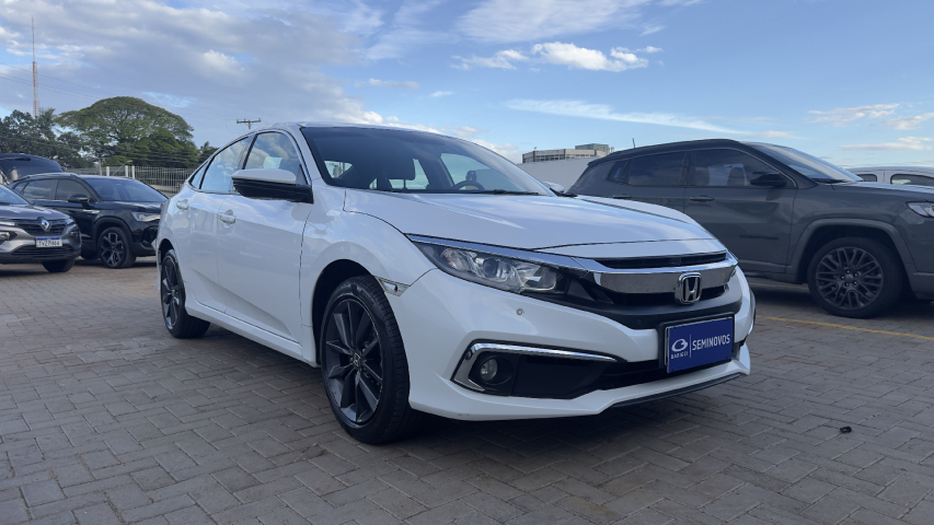 honda civic 2.0 16v flexone exl 4p cvt flex automatico 2020