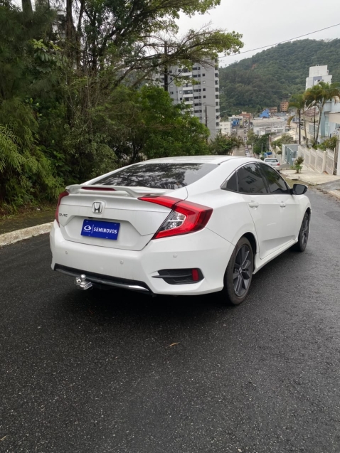 honda civic 2.0 16v flexone exl 4p cvt flex automatico 20203