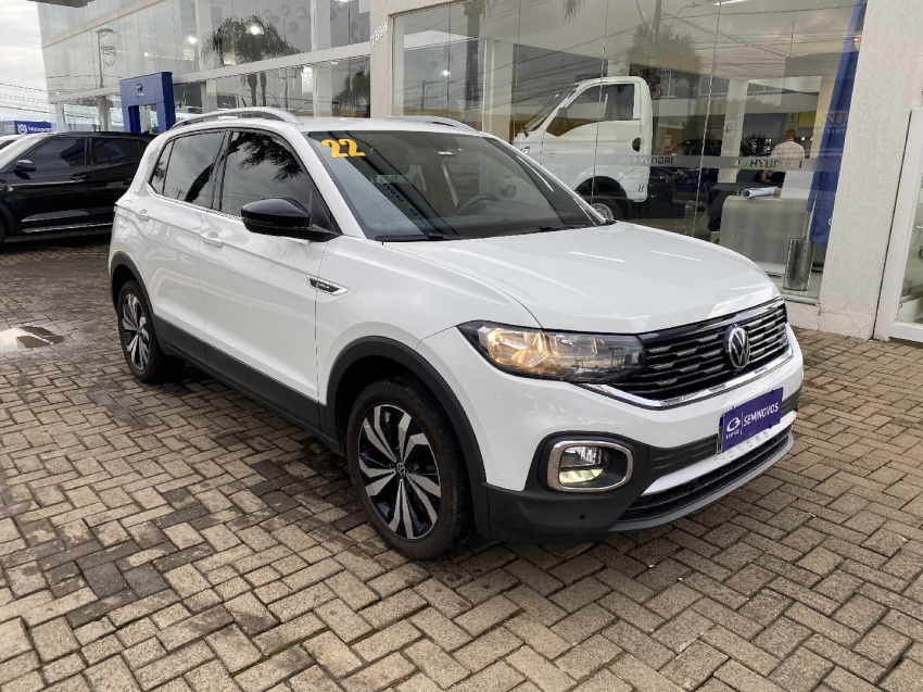 volkswagen t-cross 1.4 250 tsi total flex highline automatico 2022