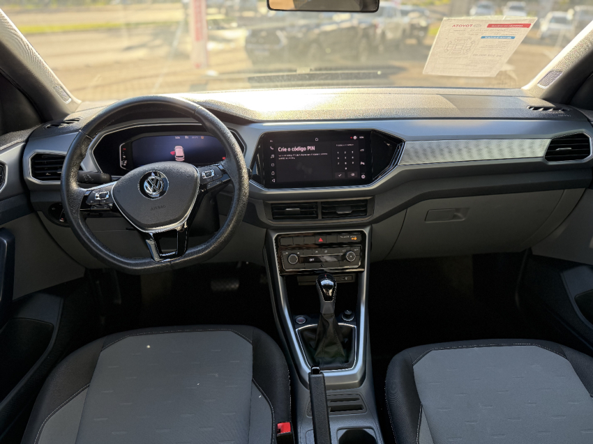 volkswagen t-cross 1.0 200 tsi total flex comfortline automatico 4p 2021