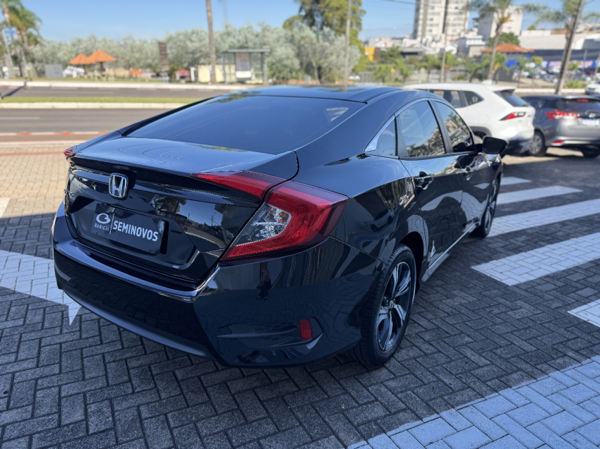 honda civic 2.0 16v flexone ex 4p cvt flex automatico 20173