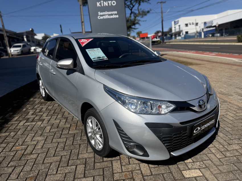 toyota yaris 1.3 16v flex xl manual 4p 2019