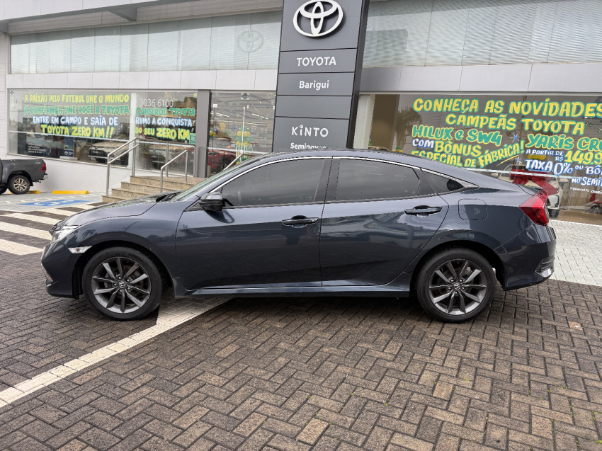honda civic 2.0 16v flexone exl 4p cvt flex automatico 20213