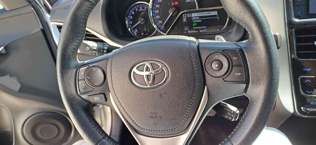 toyota yaris 1.5 16v flex sedan xls multidrive 4p automatico 2019