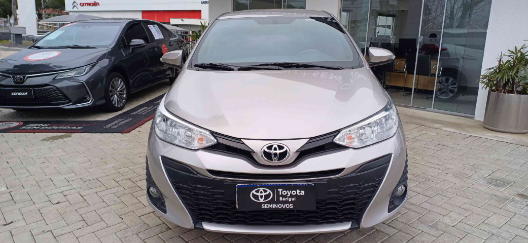 toyota yaris 1.3 16v flex xl plus tech multidrive 4p automatico 2019