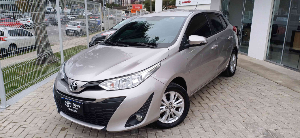 toyota yaris 1.3 16v flex xl plus tech multidrive 4p automatico 2019