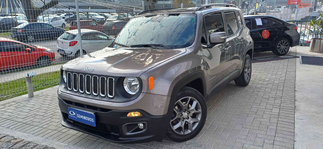 jeep renegade 1.8 16v flex longitude 4p automatico 2017