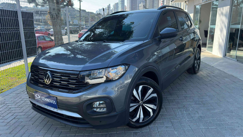 volkswagen t-cross 1.0 200 tsi total flex comfortline automatico 4p 2022