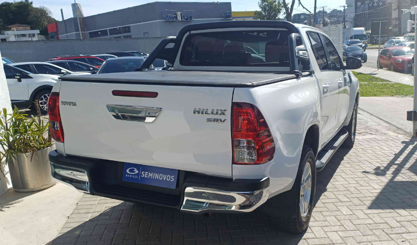 toyota hilux 2.7 srv 4x2 cd 16v flex 4p automatico 2018