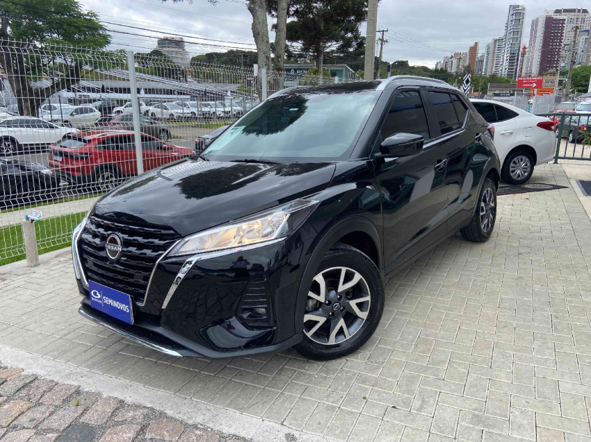 nissan kicks 1.6 16v flexstart sense xtronic flex 4p automatico 2024