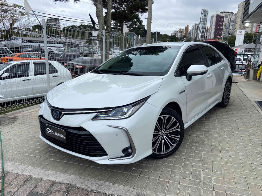 toyota corolla 1.8 vvt-i hybrid flex altis premium cvt hibrido 4p automatico 2022