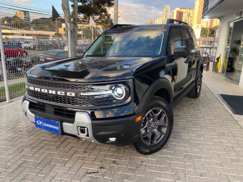 ford bronco sport 2.0 ecoboost gasolina badlands 4x4 selectshift 4p automatico 2025
