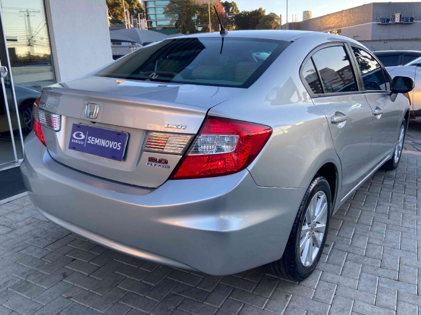 honda civic 2.0 lxr 16v flex 4p automatico 20145