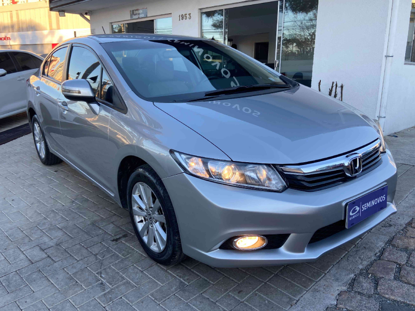 honda civic 2.0 lxr 16v flex 4p automatico 20143
