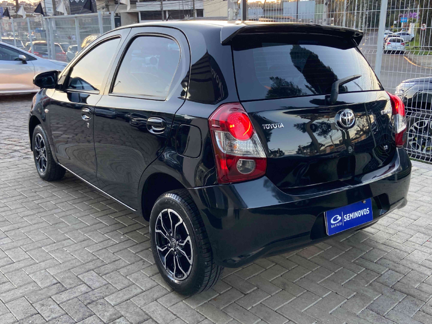 toyota etios 1.3 x 16v flex 4p automatico 20206