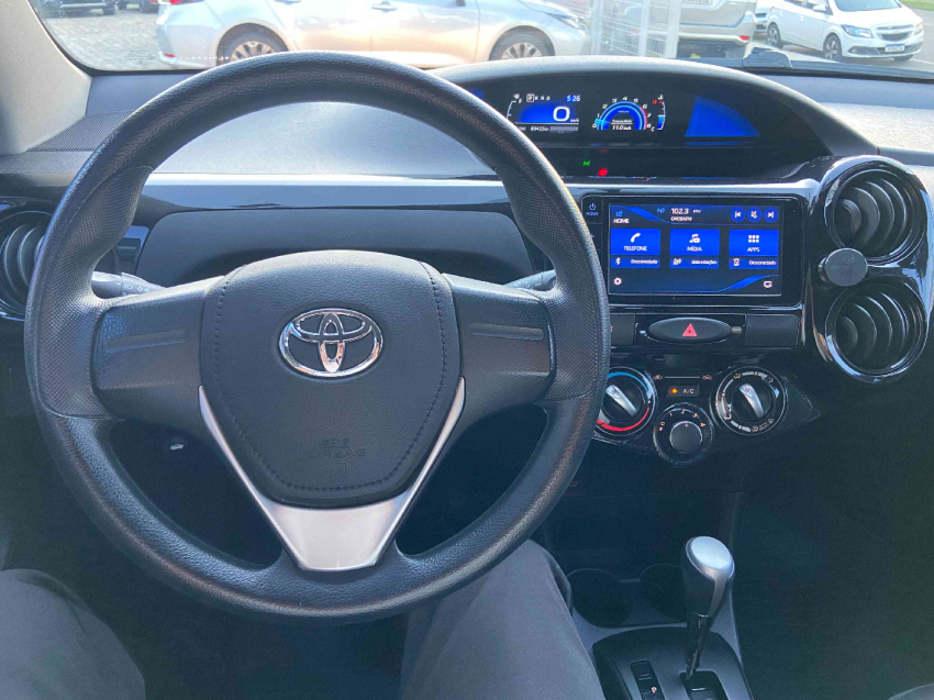 toyota etios 1.3 x 16v flex 4p automatico 202016