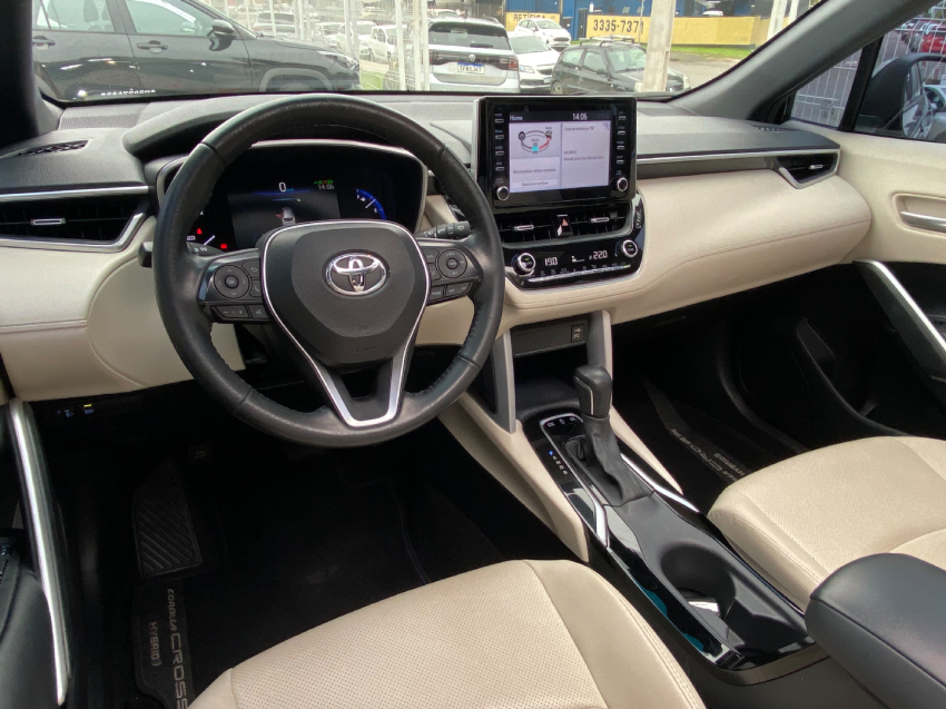 Toyota Corolla Cross 1.8 Vvt-I Hybrid Flex Xrx Cvt Hibrido 4P Automatico 2022 9