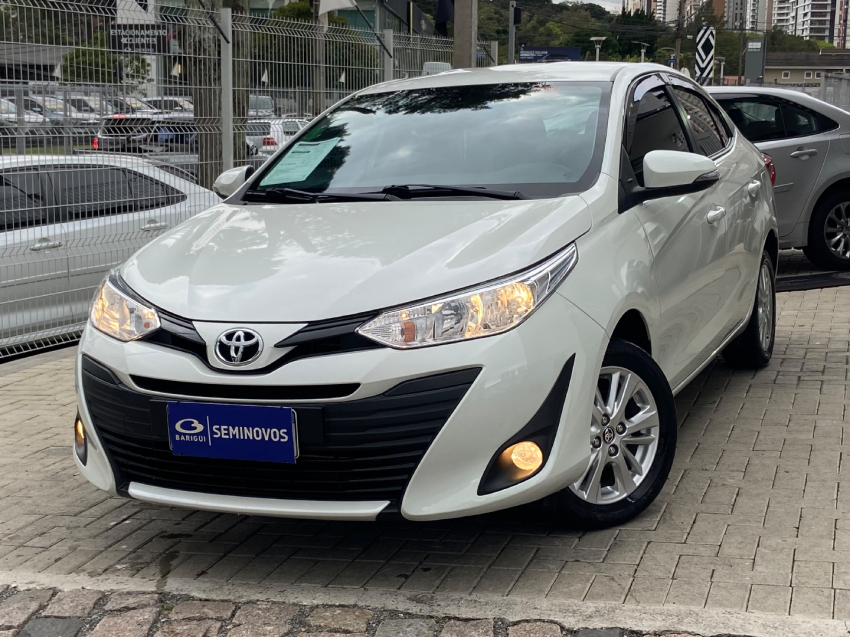 toyota yaris 1.5 16v flex sedan xl manual 4p 2019