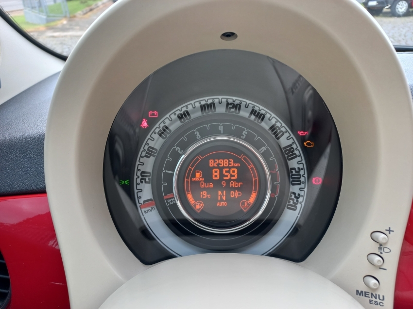 fiat 500 1.4 cult 8v flex 2p automatizado 2013