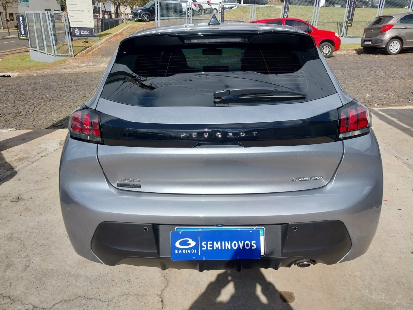 peugeot 208 1.0 turbo 200 flex griffe cvt 4p automatico 2024