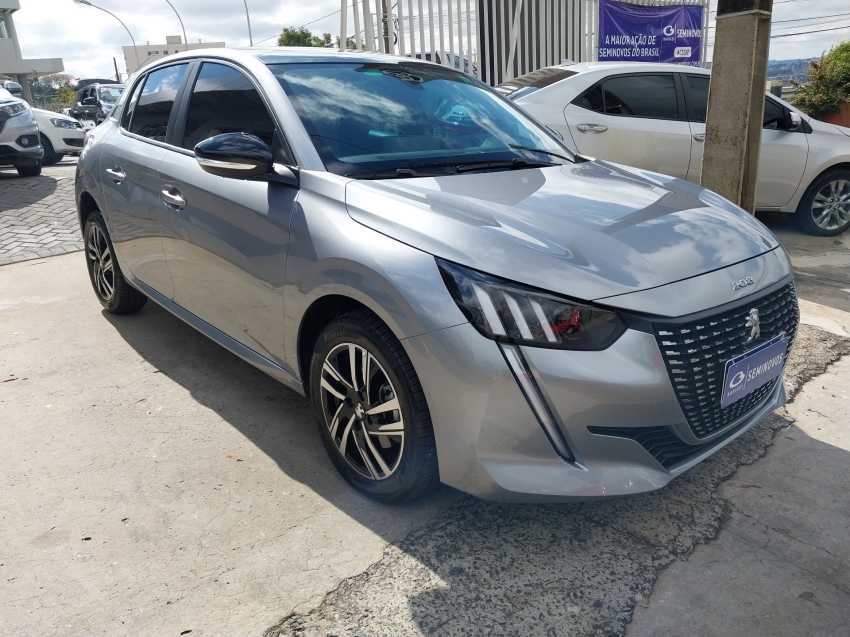 peugeot 208 1.0 turbo 200 flex griffe cvt 4p automatico 2024