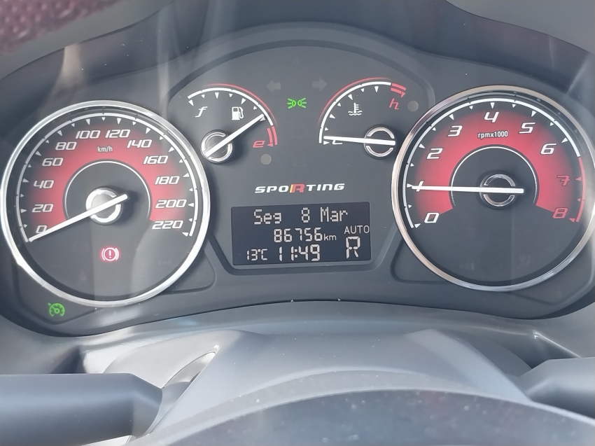 fiat palio 1.6 mpi sporting 16v flex 4p automatizado semiautomatico 2015
