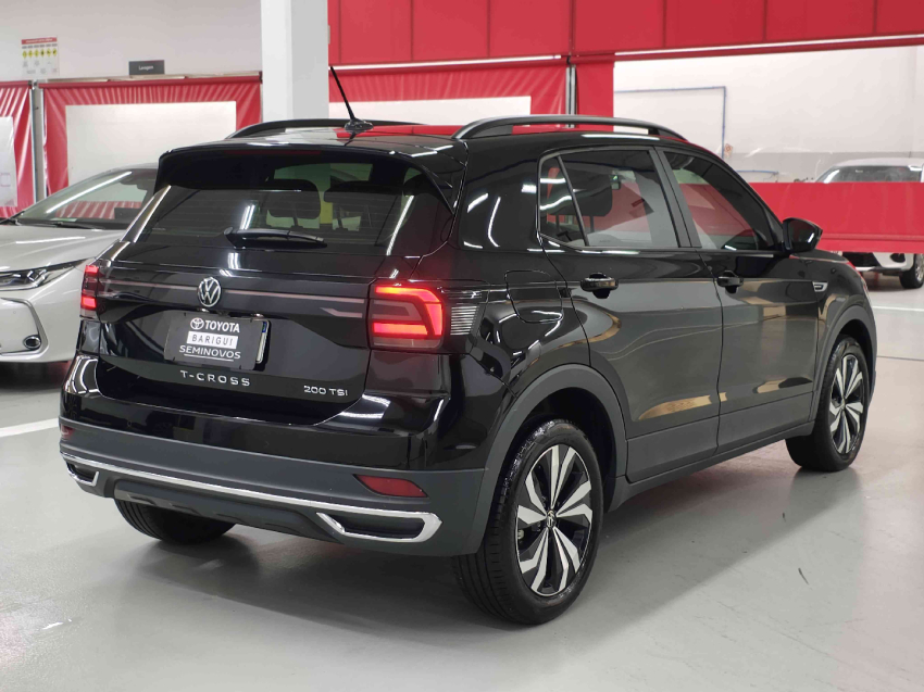 volkswagen t-cross 1.0 200 tsi total flex comfortline automatico 2024