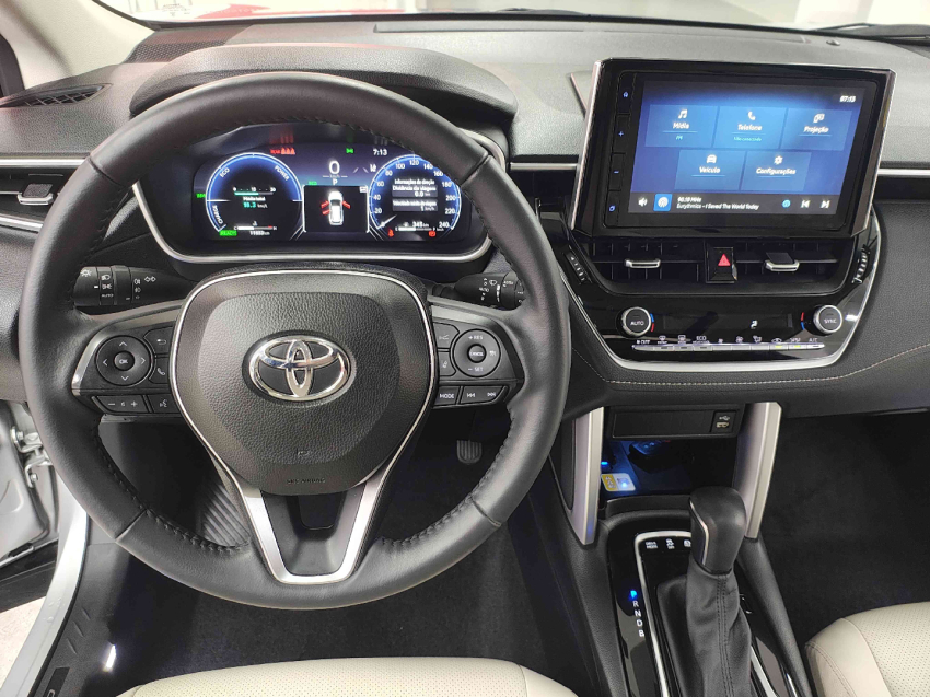 toyota corolla cross 2.0 vvt-ie flex xrx direct shift 1.8 hibrido 4p automatico 2025