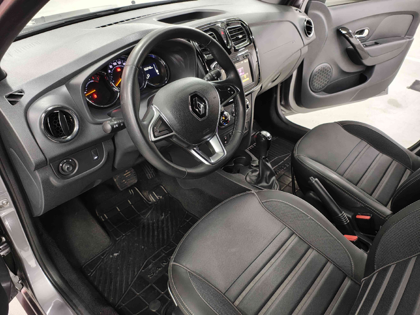 renault sandero 1.6 16v sce flex intense x-tronic 4p automatico 20209