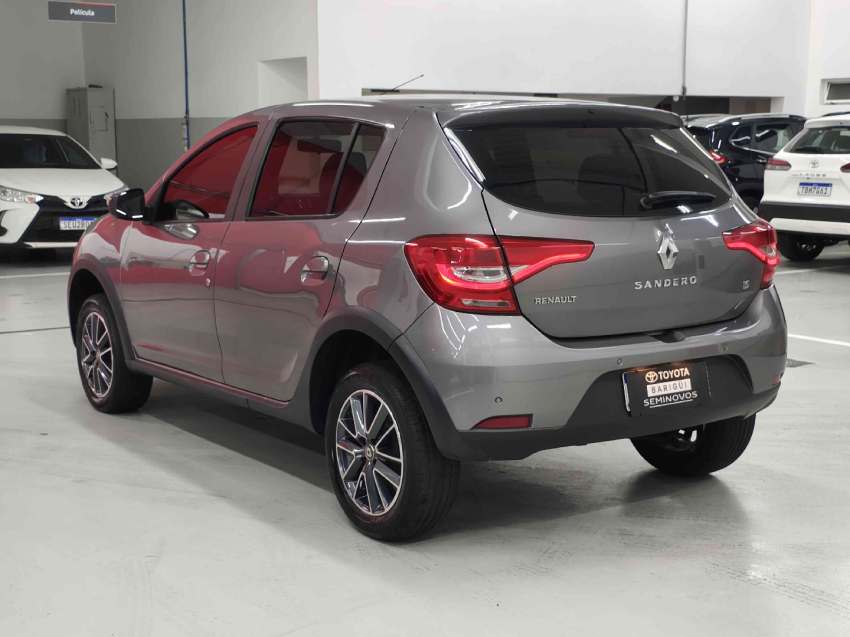 renault sandero 1.6 16v sce flex intense x-tronic 4p automatico 20203