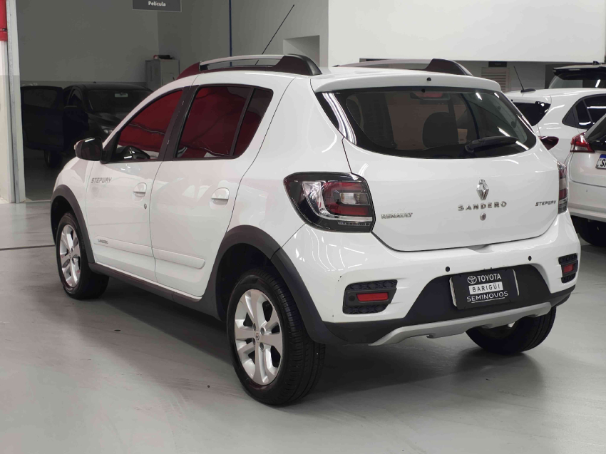 renault sandero 1.6 stepway 8v flex 4p manual automatico 20163