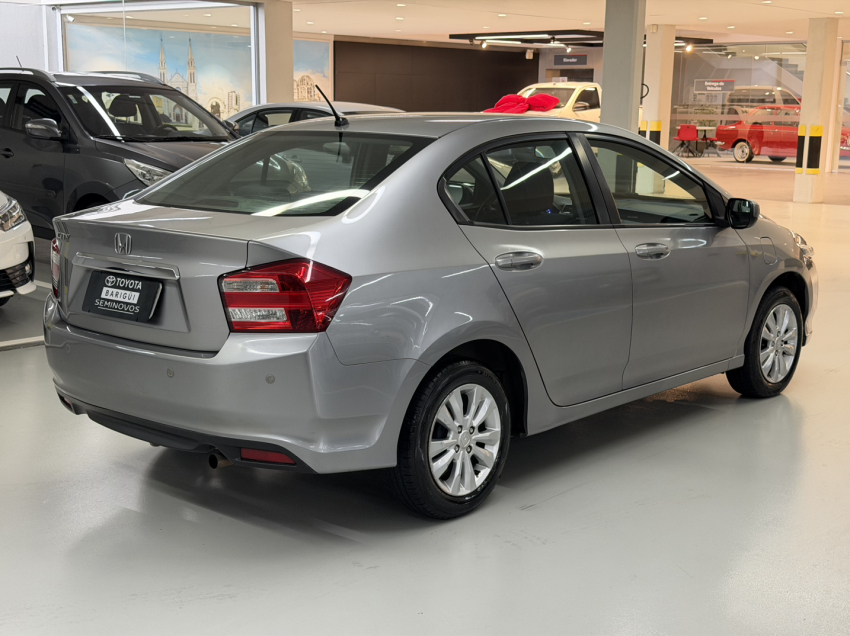 honda city 1.5 ex 16v flex 4p automatico 20135