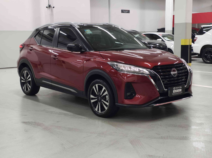 nissan kicks 1.6 16v flexstart exclusive xtronic flex 4p automatico 2024