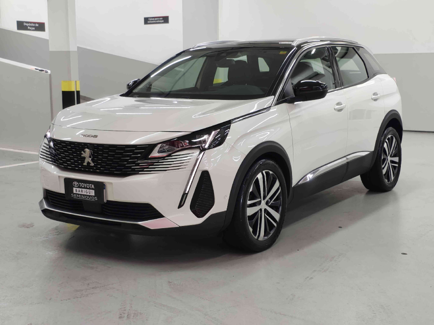 peugeot 3008 1.6 16v thp gasolina griffe automatico 4p 20222