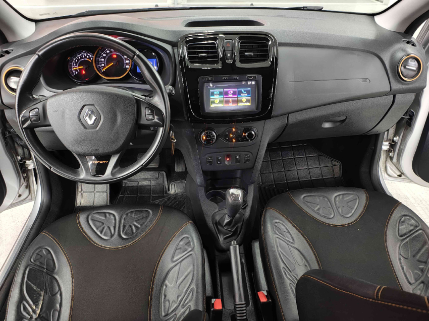 renault sandero 1.6 16v sce flex stepway dynamique easy-r 4p semiautomatico 20197