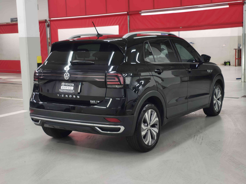 volkswagen t-cross 1.4 250 tsi total flex highline automatico 4p 20205