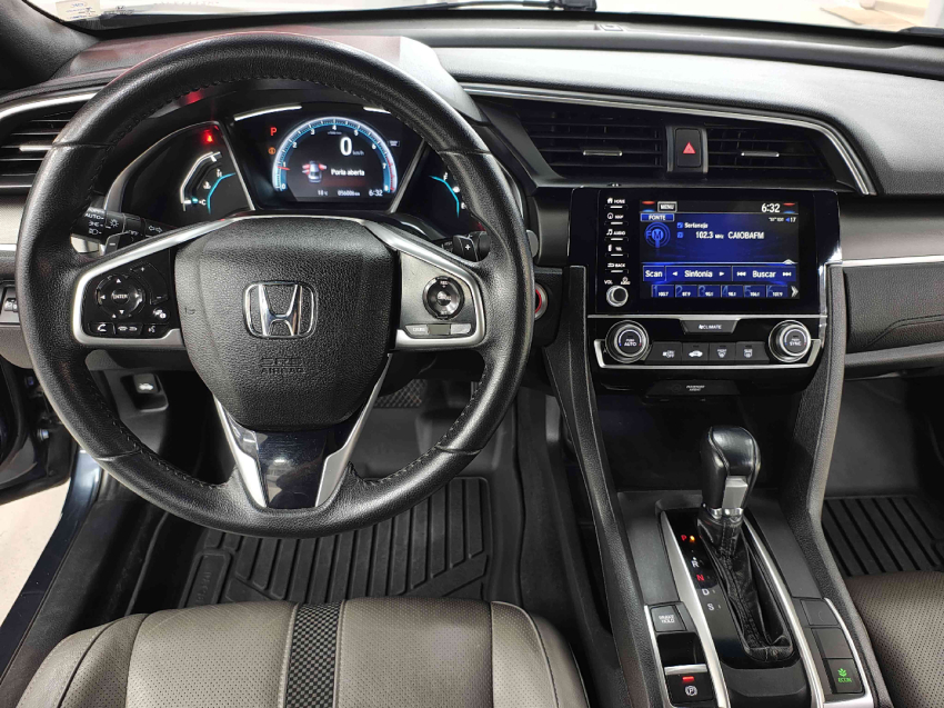 honda civic 2.0 16v flexone exl 4p cvt flex automatico 20218