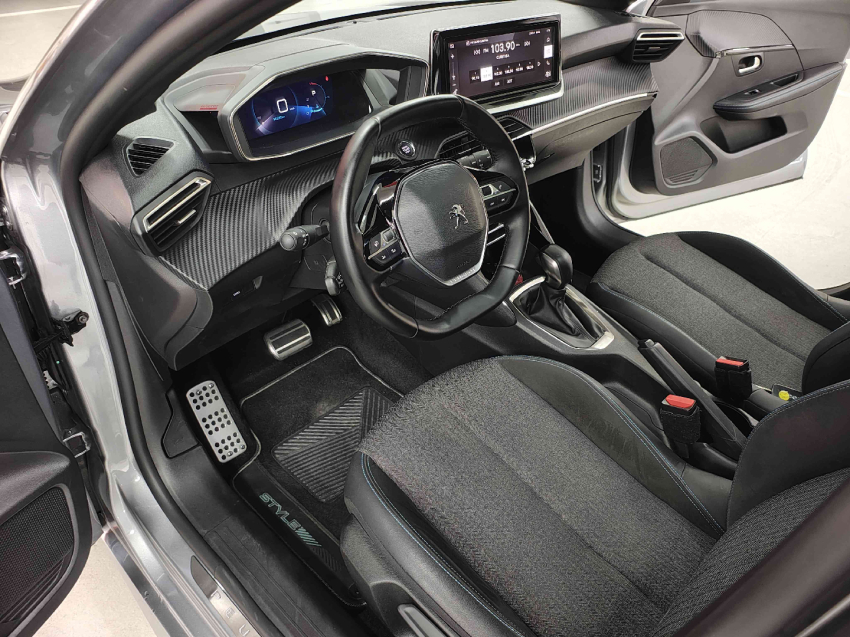 peugeot 208 1.0 turbo 200 flex style cvt 4p automatico 20248
