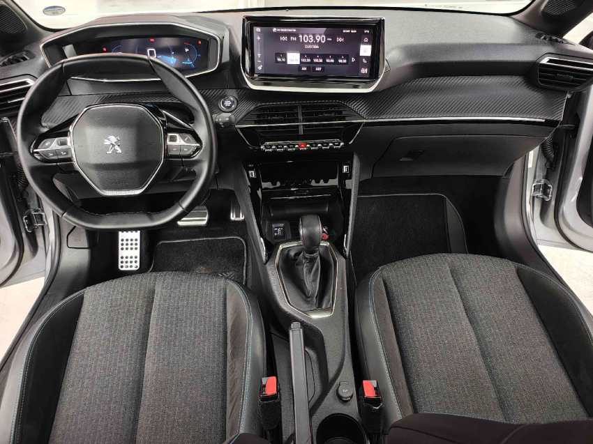 peugeot 208 1.0 turbo 200 flex style cvt 4p automatico 20247
