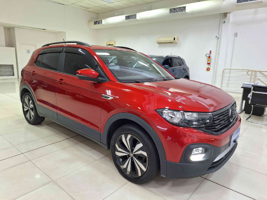 volkswagen t-cross 1.0 200 tsi total flex comfortline automatico 4p 2022